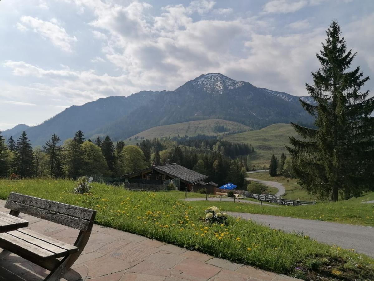Haus Obweg - Postalm Aparthotel Hallein Eksteriør bilde